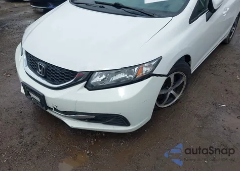 2015 Honda Civic Se from USA, damaged, VIN 19XFB2F70FE078119